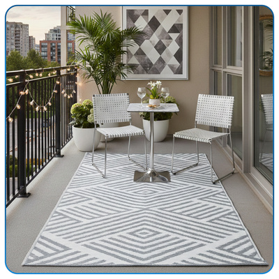 Dywan zewnętrzny Faro 120x170 cm - wodoodporny na taras, balkon i do ogrodu