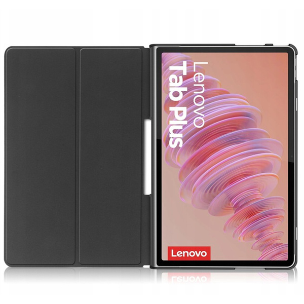 Smart magnetic case for Lenovo Tab Plus TB351FU (Black)