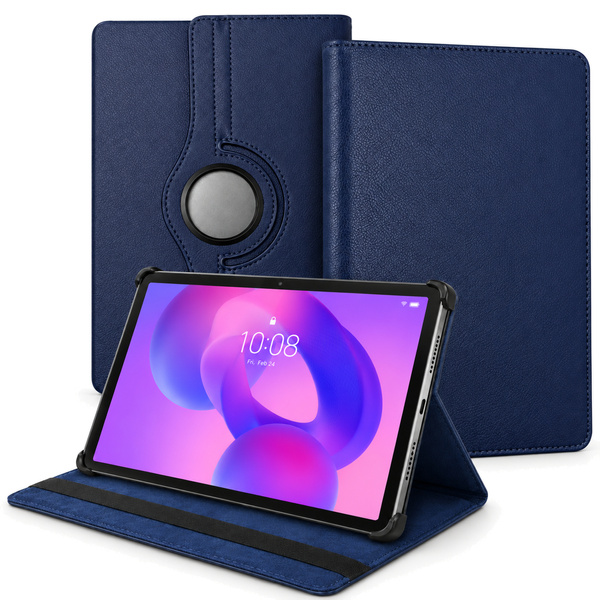 Etui obrotowe do Lenovo Idea Tab Plus 12.1 2025 TB361FU TB361ZU - granatowe