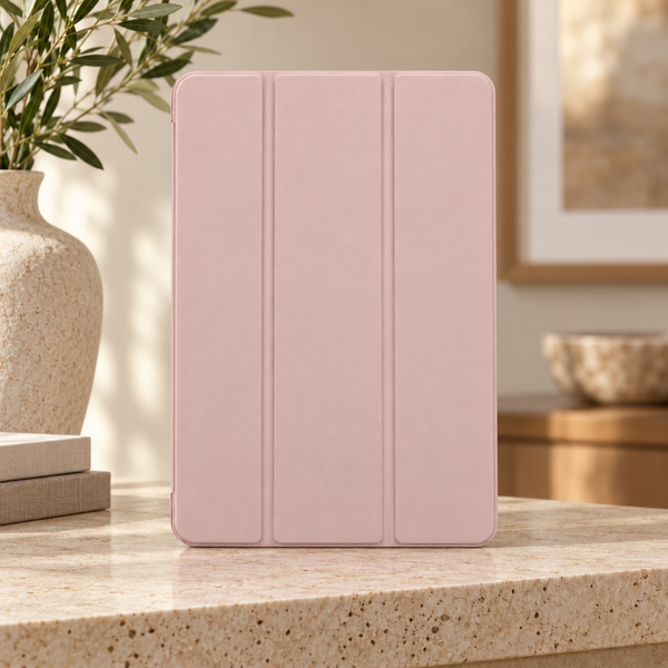 Etui Smart Case do Galaxy Tab S10 Lite 10.9/ S10 FE/ S9 FE/ S9/ S8 - różowe