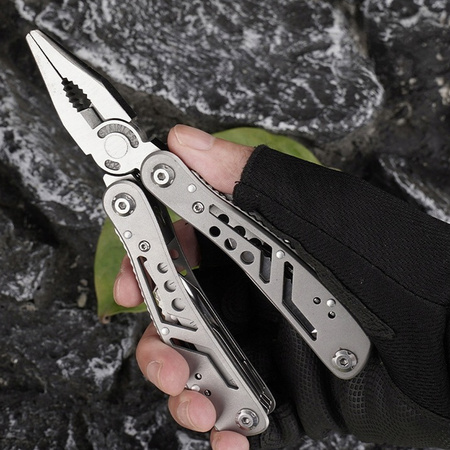 Multitool 24in1 STRADO multitool survival folding pocket knife saw knife