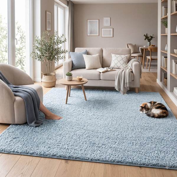 Dywan Alpaca Strado 160x200 - AlpaSilver (Srebrny)