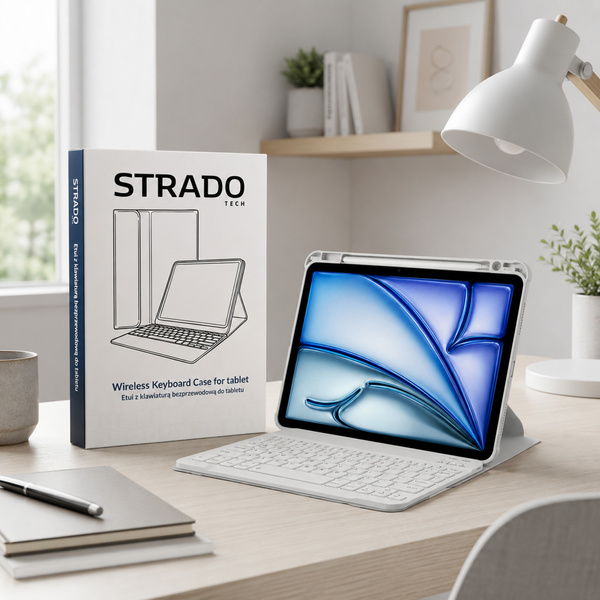 Etui klawiatura 360 iPad 11 2025/10 10.9 - Grey