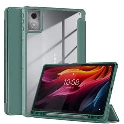 Etui Clear Pencil Lenovo K11 Plus TB352FU - Green