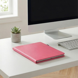 Puzdro otočné na iPad 10.9 2022 Gen. 10 / iPad 11 2025 A16 Gen. 11, ružové - ochranné so stojanom