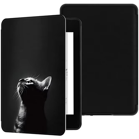 Etui Graphic Kindle Paperwhite 6/ Colorsoft/ Signature Edition- Moon Cat