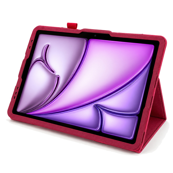 Etui z klapką do Apple iPad Air 11 M4 M3 M2 2026/ 25/ 24 gen. 8/ 7/ 6 - różowe