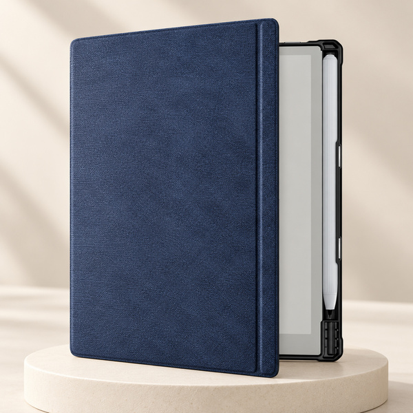 Etui Clear Pencil Onyx Boox Go 10.3 - Navy