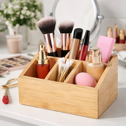 Organizer na kosmetyki bambusowy