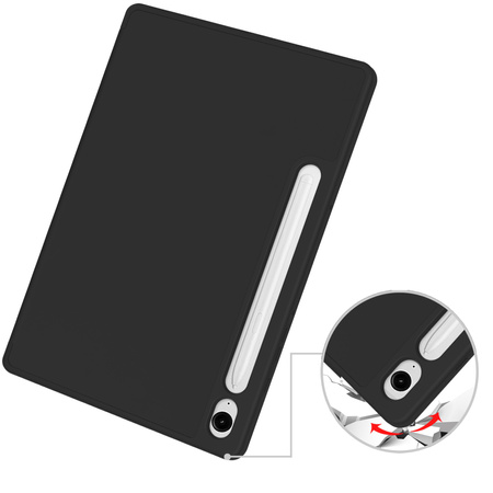 Puzdro Smart Pencil na Samsung Galaxy Tab S9 SM X716 S9 FE S10 FE Lite, čierne - ochranné