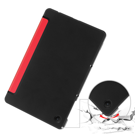 Etui SMART do T-Mobile T Tablet 2 10.1 5G 2025 pokrowiec obudowa z klapką, czerwone