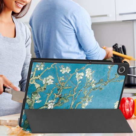 Puzdro grafické na Lenovo Tab 10.1 2025 s klapkou - ochranné so stojanom