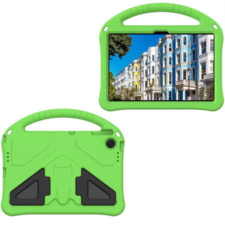 Etui FunColor do Lenovo Tab 10.1 2025 TB311FU TB311XU ZAEH0040PL podstawka, zielone