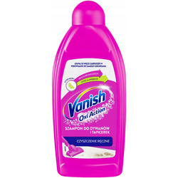 Vanish Oxi Action šampón na koberce i čalúnenie citrónový 500 ml ručný, zlatý