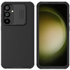 Puzdro Nillkin CamShield Pro na Samsung Galaxy S23, čierne - ochranné so stojanom, prístup k portom a tlačidlám