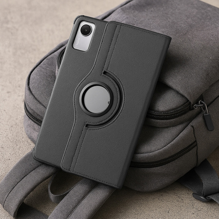 Puzdro otočné 360 na Xiaomi Redmi Pad SE 2023 11, čierne - ochranné so stojanom, prístup k portom a tlačidlám