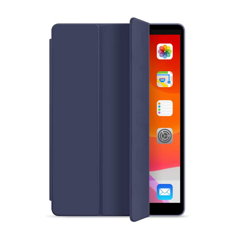 Puzdro Smart na iPad 10.9 2022 Gen. 10 / iPad 11 2025 A16 Gen. 11 s klapkou, tmavomodré - ochranné so stojanom