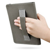 Etui Skórzane z uchwytem do Kindle 11 / 10 Paperwhite 1 / Kindle 2 / Kindle 3, granatowe - ochronne z podstawką