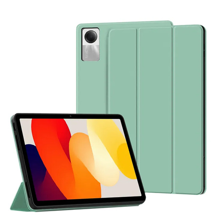 Puzdro Smart na Xiaomi Redmi Pad SE 11 2023, zelené - ochranné so stojanom, prístup k portom a tlačidlám