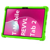 Etui Armor do T-Mobile T Tablet 2 10.1 5G 2025 pancerne, zielone - ochronne z podstawką