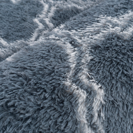 Dywan do salonu shaggy DECOR antypoślizgowy miękki puszysty modny 200x250 Silver Lantern