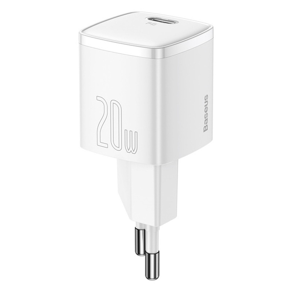 Ładowarka sieciowa Baseus Cube 20W USB-C - biała