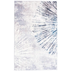NOVO Strado modern carpet for living room delicate grey velvet pattern Grey Shine 200x300 cm