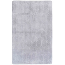 Dywan STRADO Rabbit 3D pluszowy miękki jak królik 200x300 Silver