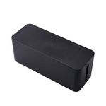 Cable and strip organizer box size L (Black)