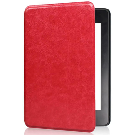 Leather Handle Kindle Paperwhite 6/ Colorsoft/ Signature Edition case - Red