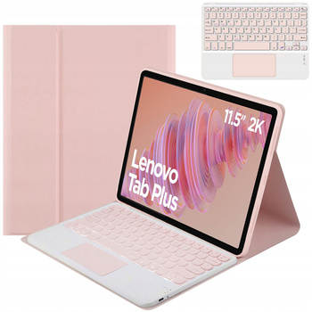 Etui z klawiaturą do Lenovo Tab Plus 11.5 - ochronne z podstawką, dostęp do portów i przycisków