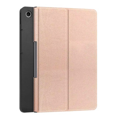 Etui Smart Case do Lenovo Tab Plus, złote - ochronne z podstawką