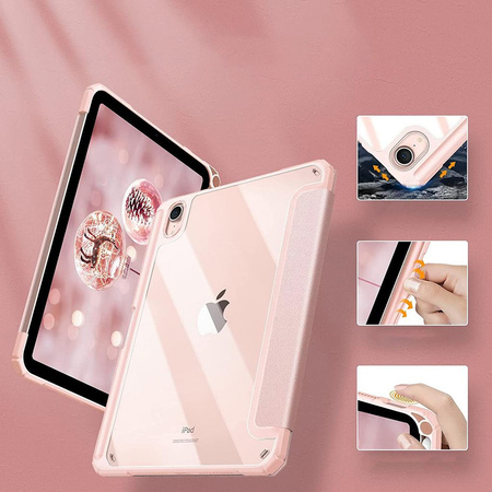 Etui Hard Crystal iPad Air 11 6 GEN M2 2024 / 7 GEN M3 2025 - Pink