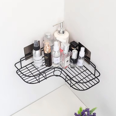 Strado corner bathroom shelf for shower