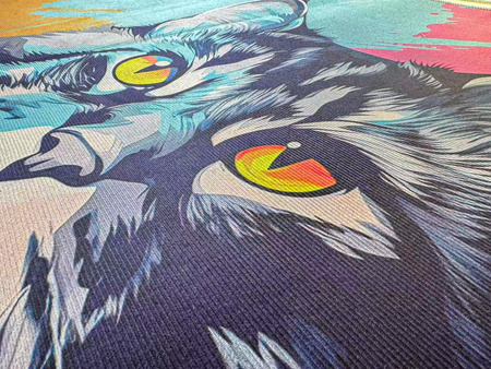 3D Strado MainCoon carpet 140x200 cm with cat pattern for animal lovers for living room and room