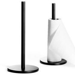 ORION Stand for kitchen towels paper BLACK handle