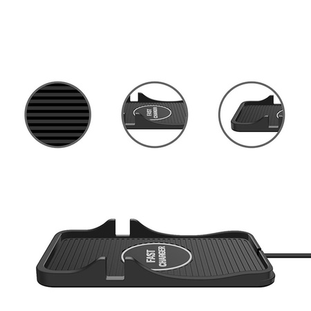 ŁADOWARKA bezprzewodowa indukcyjna mata dokująca do samochodu i na biurko