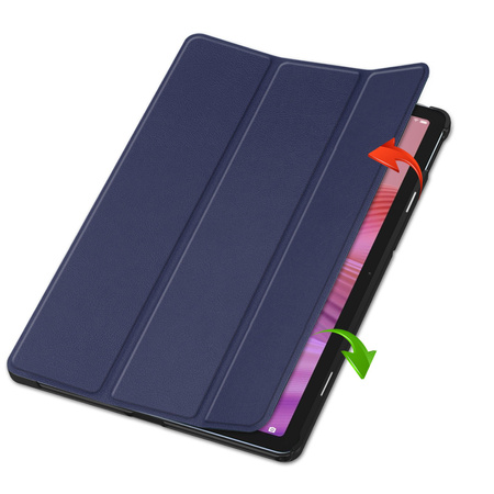 Puzdro Smart na Huawei MatePad SE 11 2024 AGS6-W00 s klapkou - AGS6-W00, tmavomodré - ochranné so stojanom