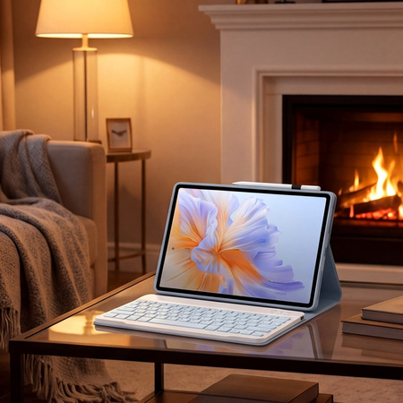 Etui klawiatura do Redmi Pad 2 PRO 25 CFR12 Blue