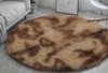 Shaggy Ombre Strado Round Carpet 100x100 OmbreCoffee (Brown)