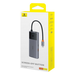 Adapter 5w1 Baseus Hub USB-C do HDMI4K+ 4xUSB-A