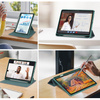 Etui 360 Crystal do Lenovo Tab 10.1 2025, zielone - ochronne z podstawką, dostęp do portów i przycisków