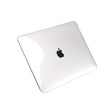 Puzdro Shell obal na Apple MacBook Air 13 13.6 M3 2024 / M4 2025, priehľadné - ochranné