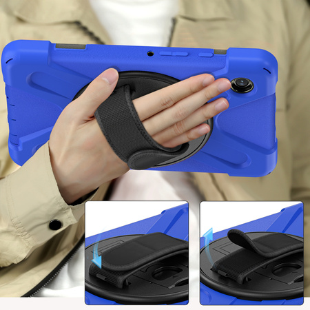 Puzdro pancierové Shockproof na Samsung Galaxy Tab A9 8 / 8.7 2023, modré - ochranné