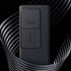 Puzdro Nillkin CamShield Pro na OnePlus 12R, čierne - ochranné so stojanom, prístup k portom a tlačidlám