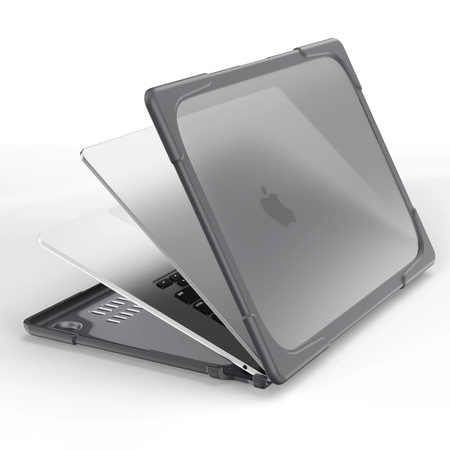 Puzdro na MacBook Air 13 M2 2022 / MacBook Air 13 M2 M3 2024 / MacBook Air 13 M2 M4 2025 / M5 2026 Rugged matné - ochranné