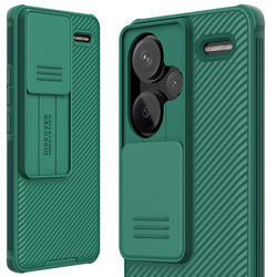 Puzdro Nillkin CamShield Pro na Redmi Note 13 Pro Plus 5G, zelené - ochranné so stojanom