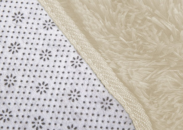 Shaggy room carpet Strado 160x200 CreamBeige (Beige)