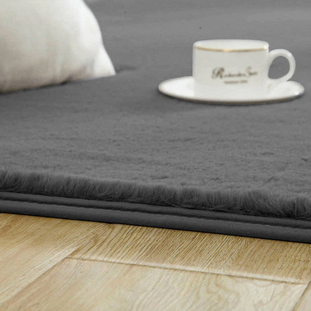 Rabbit Strado Rug 160x200 Silver (Silver)