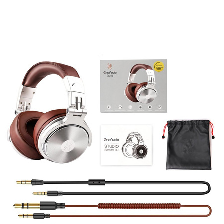 Professional studio headphones with microphone OneOdio Pro-30